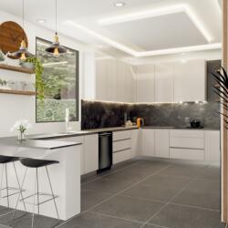 Mac Pro Furnishings Modern Kitchen Designed By Kalia Papadopoulou